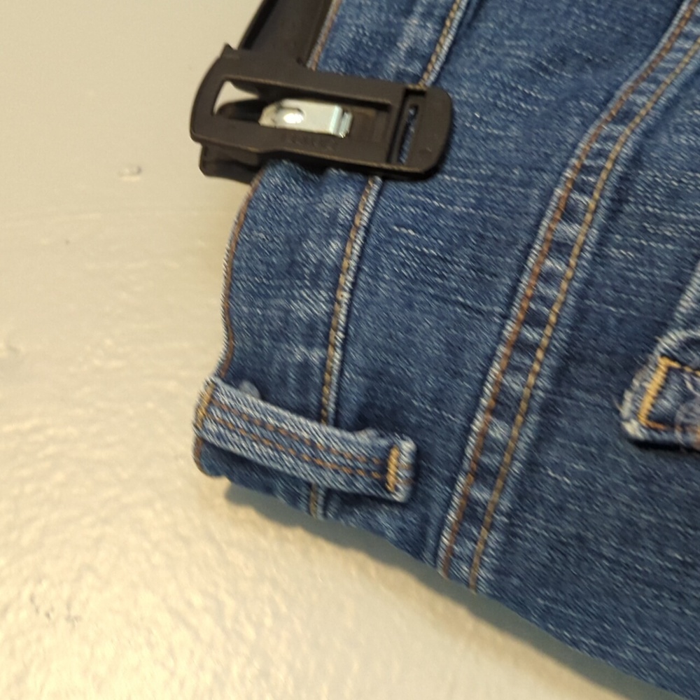 Gloria Vanderbilt Amanda Skimmer Denim Jeans Capri Pants Size 16 - Picture 7 of 9